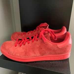 Adidas Stan Smith Red Suede